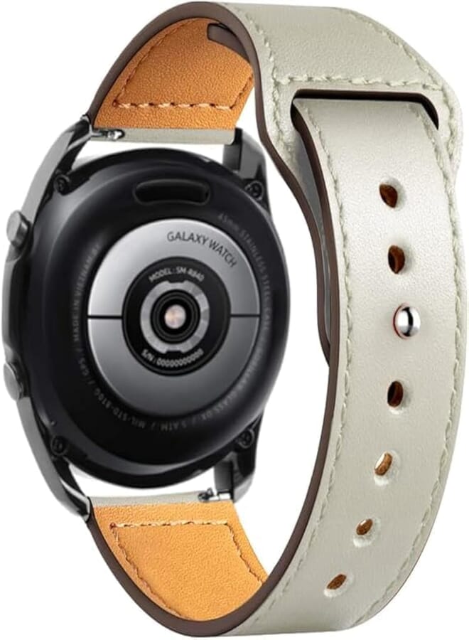 Next Next store Strap Leather 22MM For Samsung galaxy watch 3 45mm /watch 46mm/Gear S3/Huawei watch GT2E/GT2 Pro/GT2 46MM/honor Magic Watch2 48mm/Amazfit GTR 48mm/GTR 2/2e