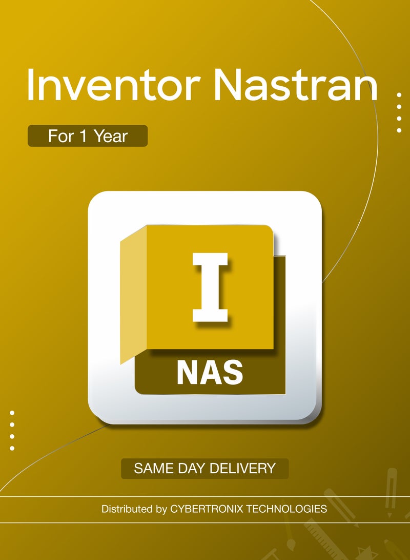 Autodesk Inventor Nastran – 1 Year Subscription | SAME DAY DELIVERY