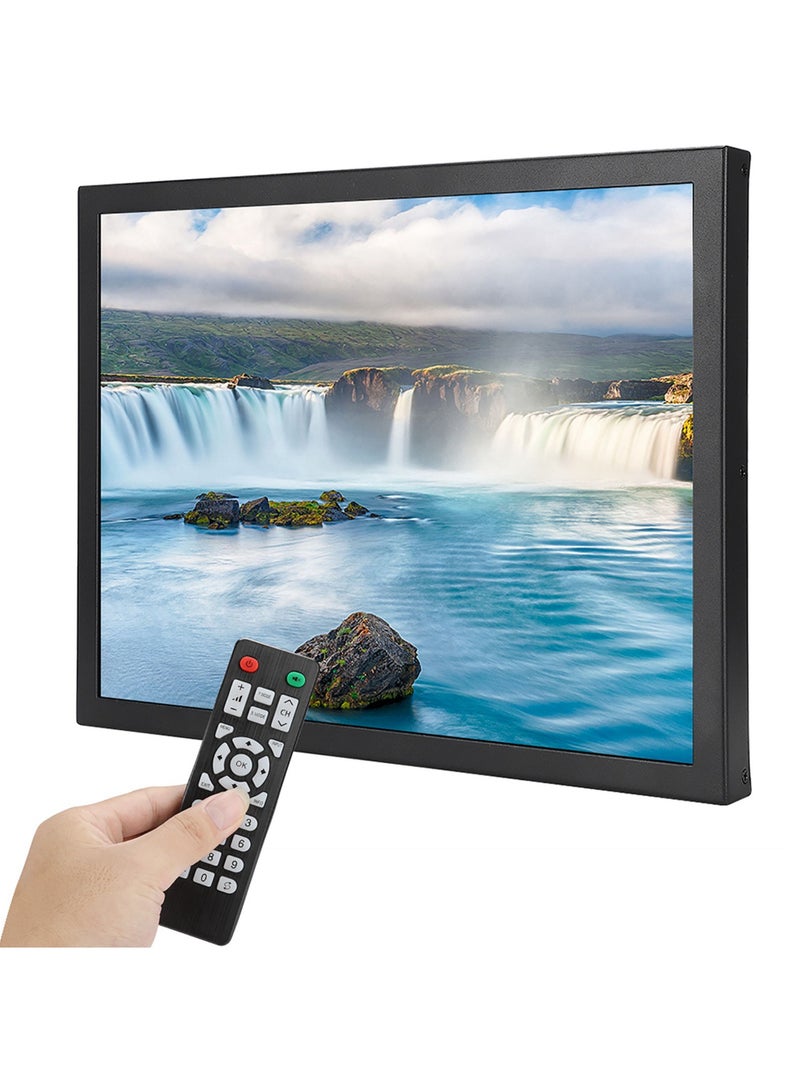 15in TFT 4:3 Display 1024x768 Embedded Industrial Monitor HDMI/VGA/AV/BNC/USB (100‑240V)  - Image 2