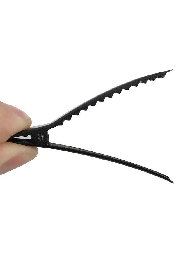YAKA 50 Pack Black Metal Alligator Hair Clips For Girls Women, Professional Non-Slip Hair Bows Pins,Diy Hair Accessories Hair Barrettes - Image 3