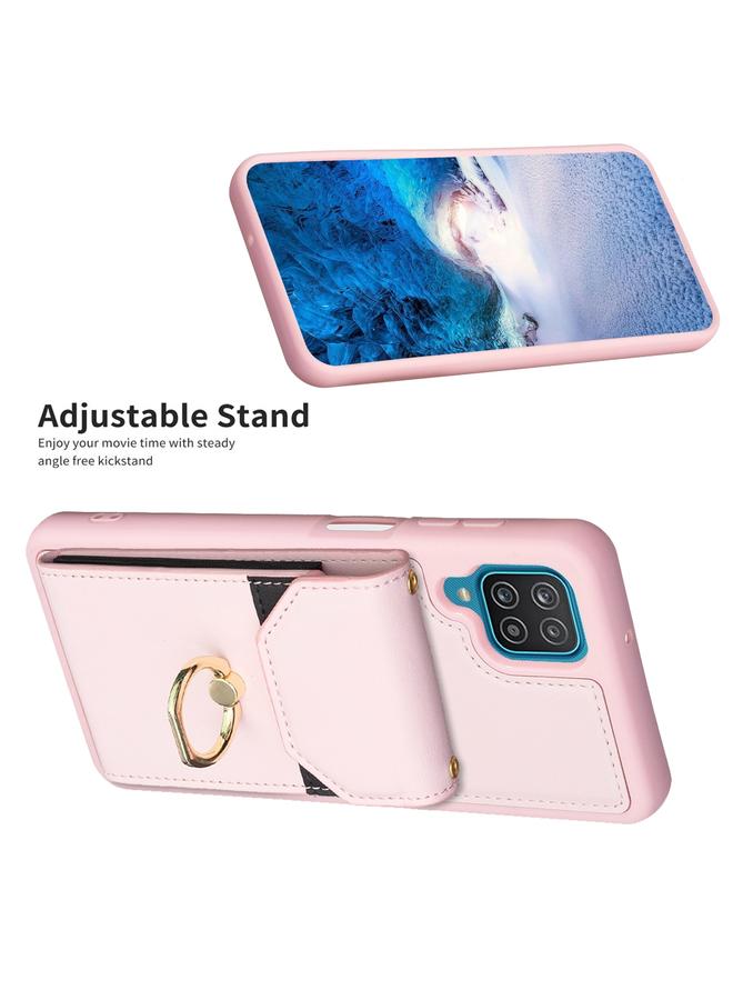 S-TOP Case For Samsung Galaxy A12 BF29 Organ Card Bag Ring Holder Phone Case - Image 5