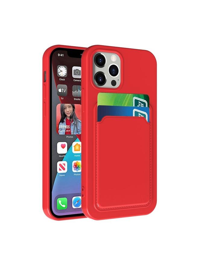 S-TOP Case For iPhone 11 Pro TPU + Flannel Lining Shockproof Case with Card Slots - Image 5