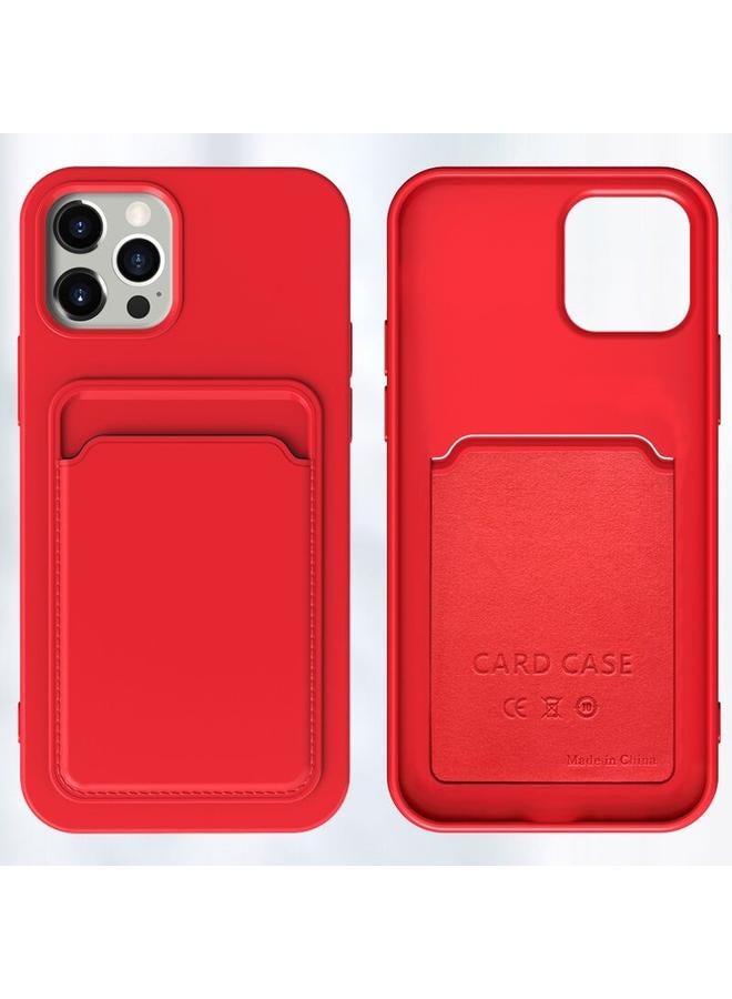 S-TOP Case For iPhone 11 Pro TPU + Flannel Lining Shockproof Case with Card Slots - Image 3