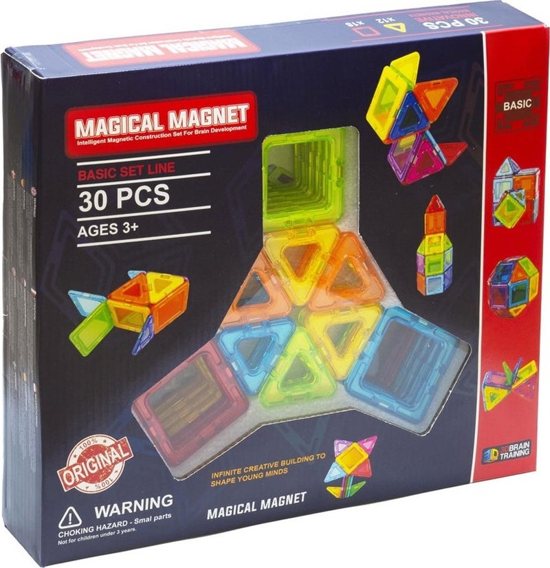 Basel Toys 6004 Magical Magnet 30 Pieces