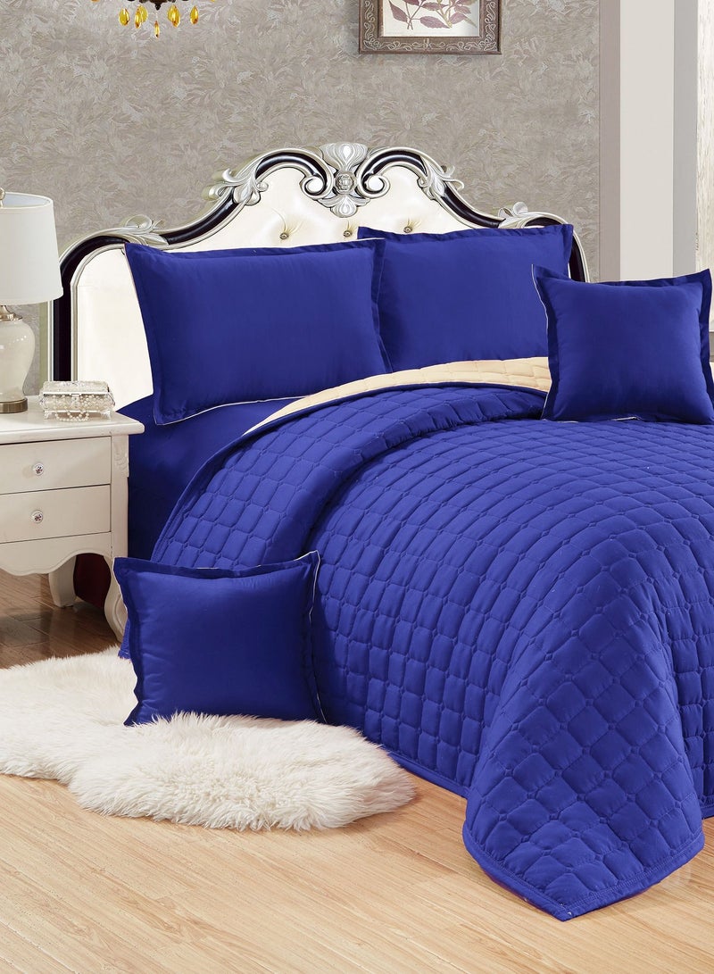 سليب نايت طقم سرير بجانبين مضغوط مقاس كينغ من 6 قطع مايكروفايبر - Image 3