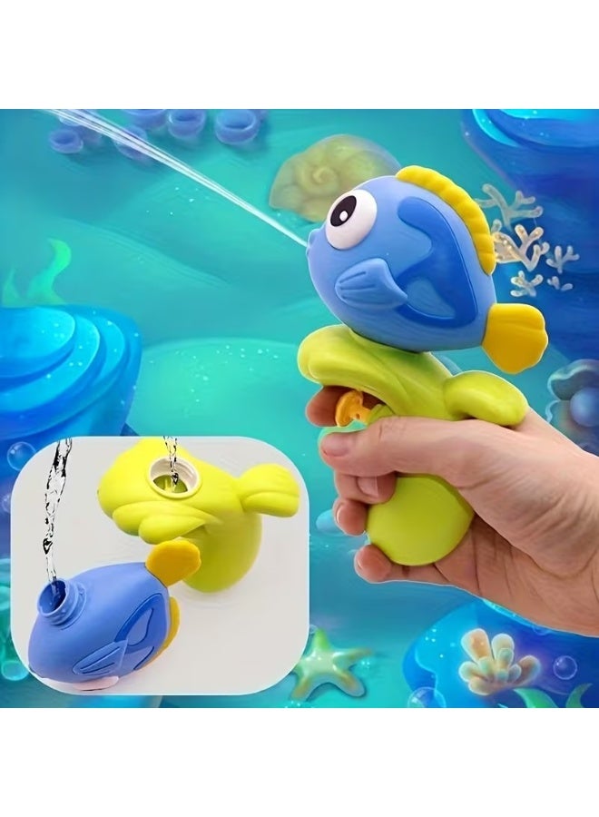 Goolsky 1 Exquisite Cute Toy Water Gun - Pufferfish, Suitable for Summer Pool, Beach, Camping and Water Games, Family Outdoor Activities Gift | Kids' Water Gun | Parent-Child Activity Water Gun - Image 5