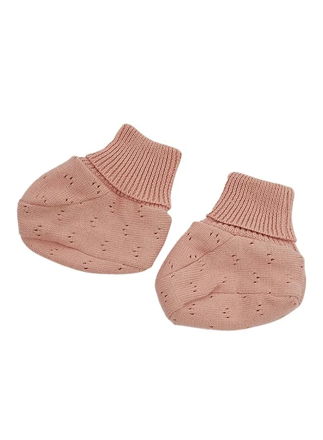 Babies & More Babies & More Newborn Girls Pink Booties