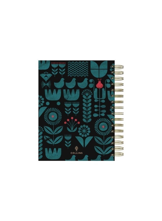 Collins 2026-2027 Mid/Academic Year Planner - 13 Month A5 Day-to-Page - Hard Cover - Collins Debden Scandi Range Black/ Blue (E-PW51M.99-2627) - Image 4