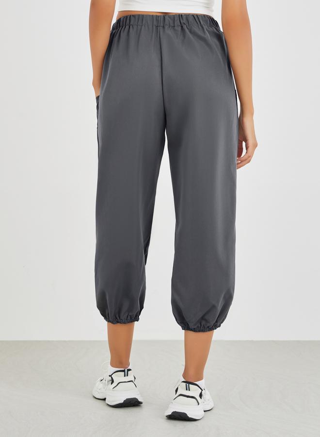 Take Two Relaxed Fit Cropped Pants with Drawstring - Image 5