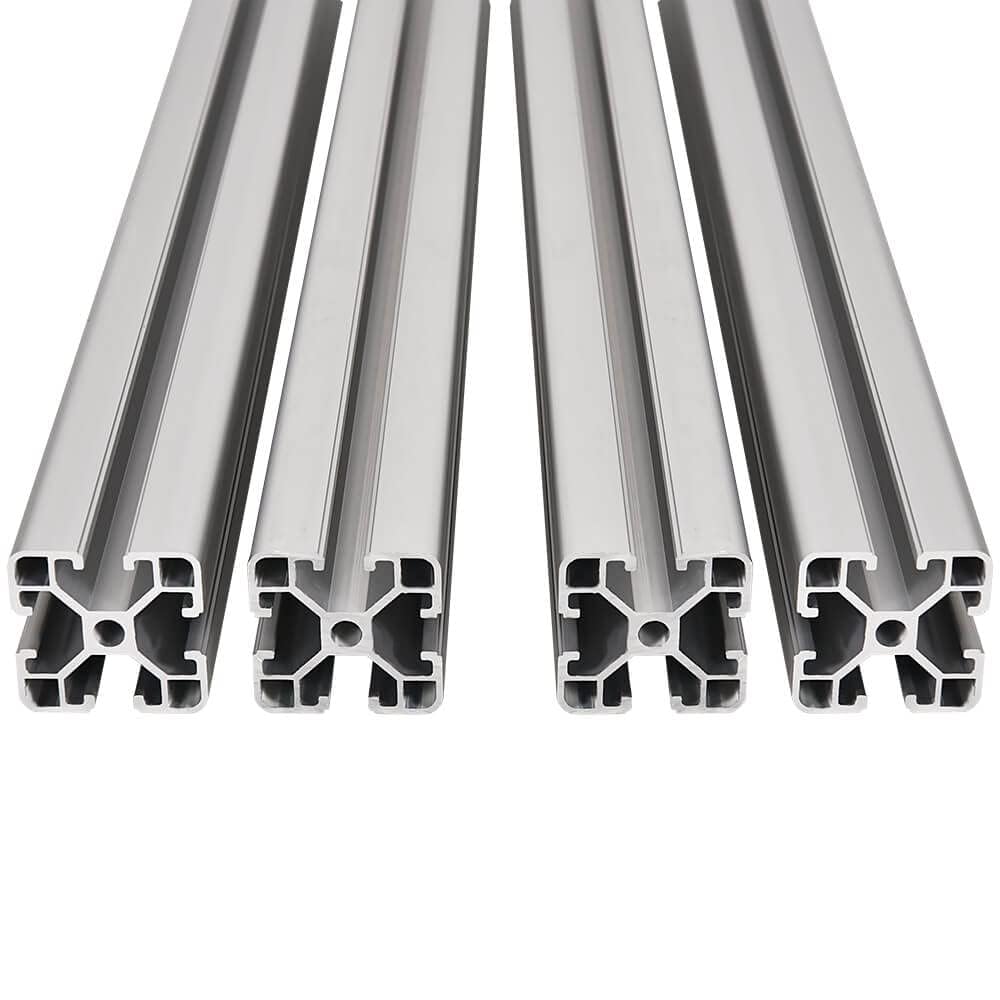 RHAIYAN 1Pcs ZWART 4040 4040B Europese Standaard Geanodiseerd Aluminium Profiel Extrusie 100-800mm Lengte Lineaire Rail Fit for CNC 3D Printer CNC (Color : 350mm RHAIYAN 1Pcs ZWART 4040 4040B Europese Standaard Geanodiseerd Aluminium Profiel Extrusie 100-800mm Lengte Lineaire Rail Fit for CNC 3D Printer CNC (Color : 350mm