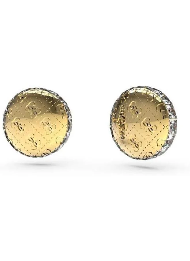 جس Side Crystals 4G Stud Earrings