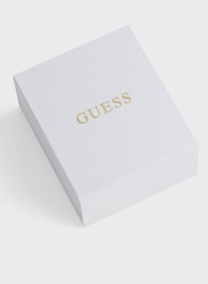GUESS Side Crystals 4G Stud Earrings  - Image 3