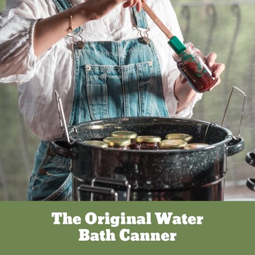 Granite Ware 8 Piece Enamelware Water bath canning Pot with Canning kit and Rack. Canning Supplies Starter Kit - Image 2