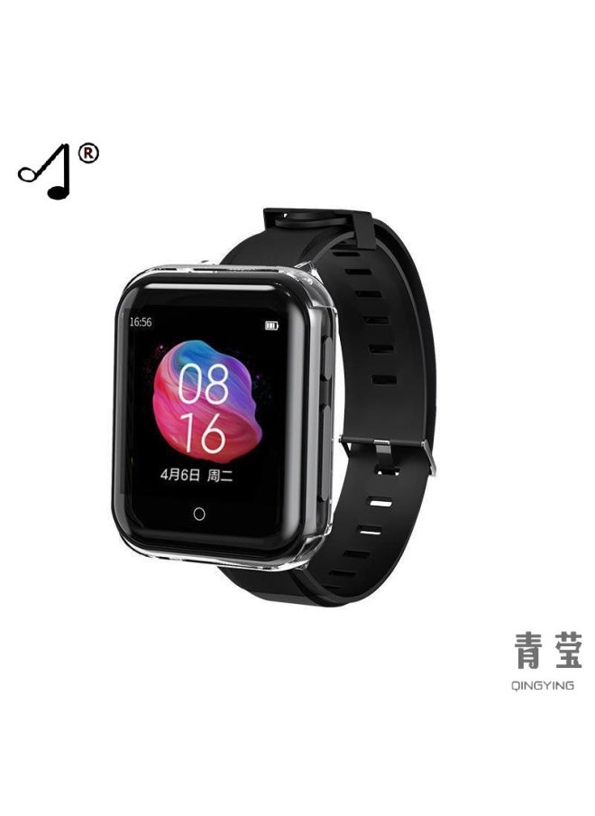Generic - Watch 3 Small Portable Bluetooth 4 Walkman Student Edition E-book Recording Bracelet Running-Body Color:Black Bare Metal Version-Memory Capacity:32gb_official Standard Configuration - Image 1