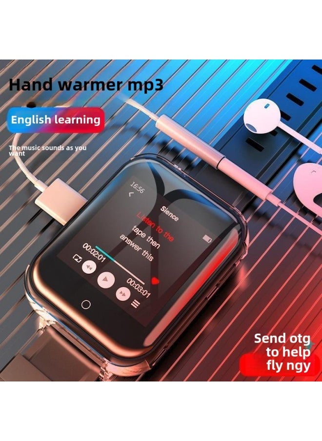 Generic - Watch 3 Small Portable Bluetooth 4 Walkman Student Edition E-book Recording Bracelet Running-Body Color:Black Bare Metal Version-Memory Capacity:32gb_official Standard Configuration - Image 1
