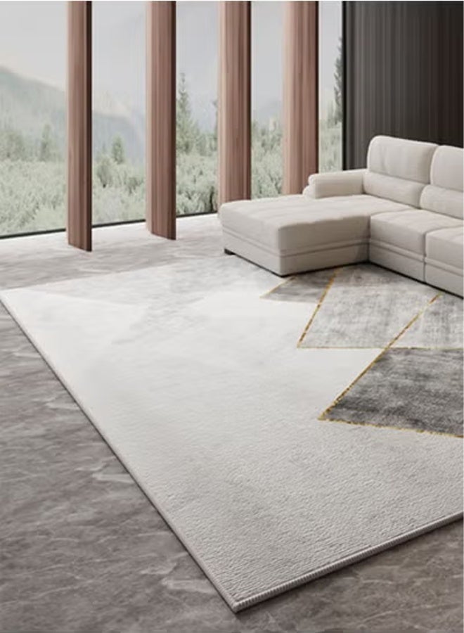 keke Nordic Light Luxury Living Room Carpet with Plastic bottom crystal velvet 160 X 230cm - Image 2