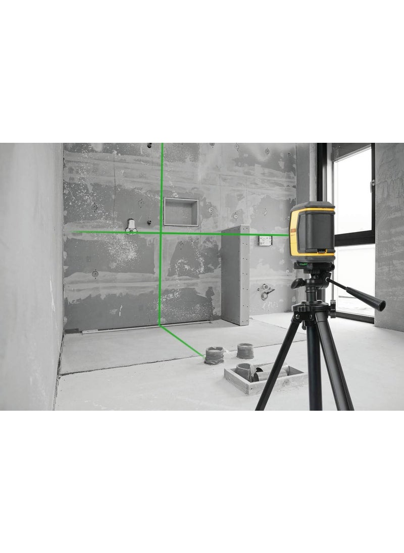 Prexiso Prexiso Green Beam Cross Line Laser Level with Plumb Point  - Image 2
