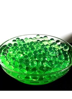 Generic Water Balls Beads Refill Ammo (7-8 mm,1 Pack,12000 Pieces Per Pack),Gel Splater Ball Blaster Bullets Made of Non-Toxic Eco Friendly Water Ball Compatible with Splatter Gall Gun Green  - Image 2