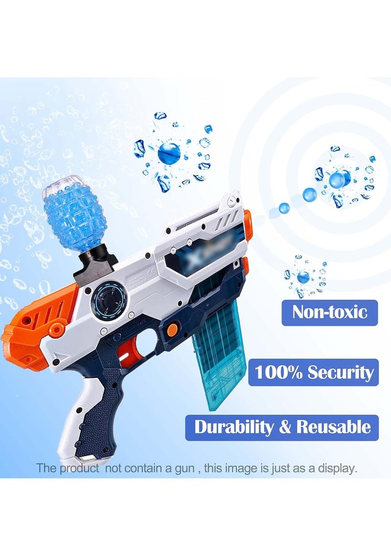 Generic - Water Balls Beads Refill Ammo (7-8 mm,1 Pack,12000 Pieces Per Pack),Gel Splater Ball Blaster Bullets Made of Non-Toxic Eco Friendly Water Ball Compatible with Splatter Gall Gun Green - Image 1
