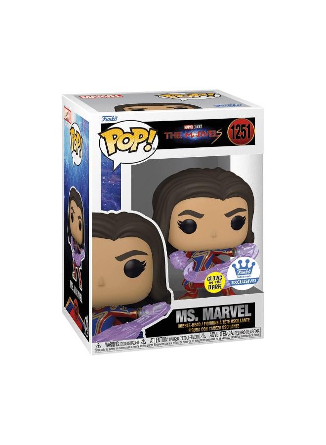 Funko Pop! Super Heroes : Marvel - The Marvels - Ms. Marvel (GW)(Exc) - Image 2