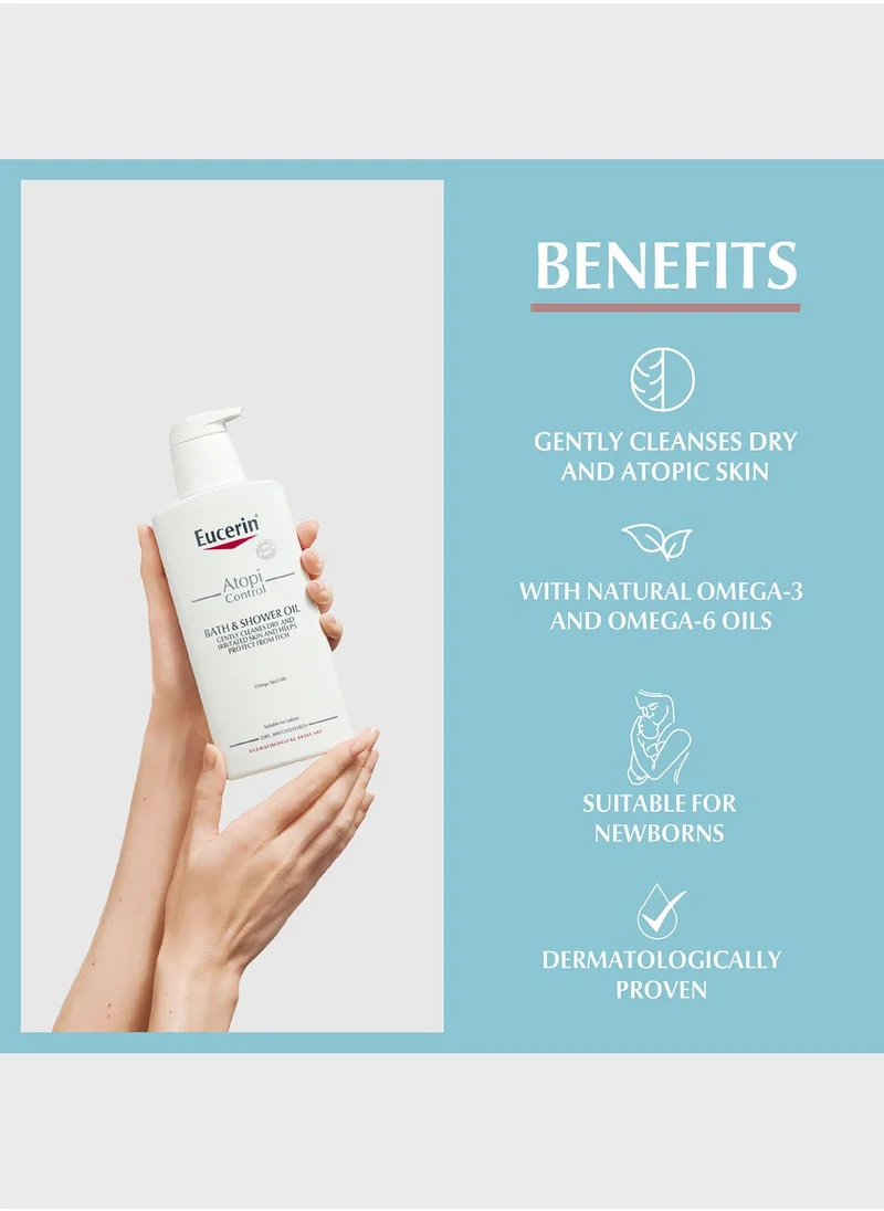 Eucerin AtopiControl Cleansing Shower Oil 400ml