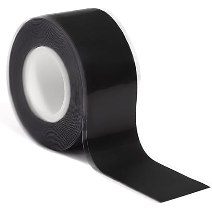 rayihni Silicon Grip Tape For Pull Up Bar - Non-Slip Fusion Silicon Wrap For Barbells, Dumbbells, Sports And Gym Equipment - Waterproof Rubber Tape For Handles -1 Inch X 10 Ft - Image 1