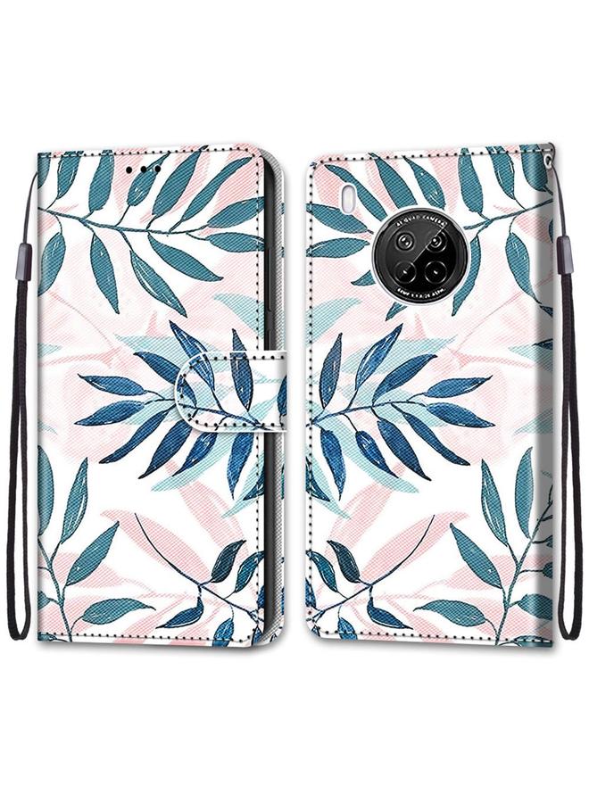 S-TOP Case For Huawei Y9a Coloured Drawing Cross Texture Horizontal Flip PU Leather Case with Holder & Card Slots & Wallet & Lanyard - Image 2