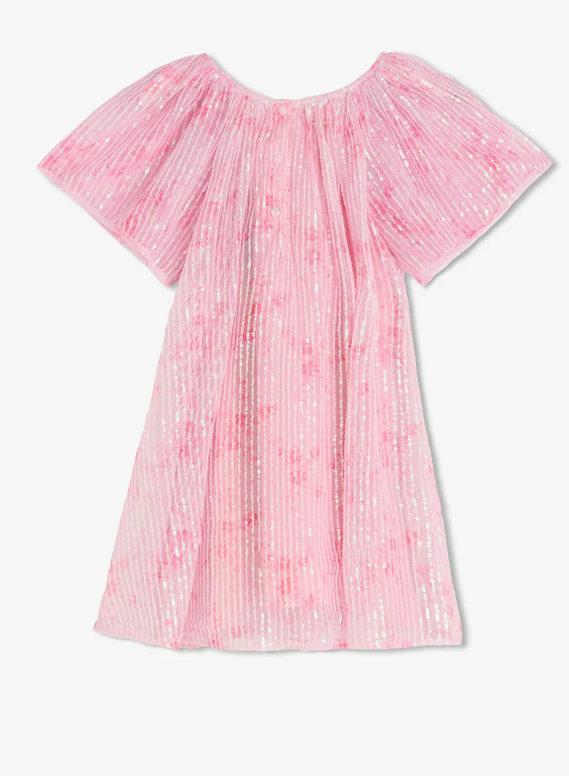 ريبلز مع نمشي Girls Party Dress