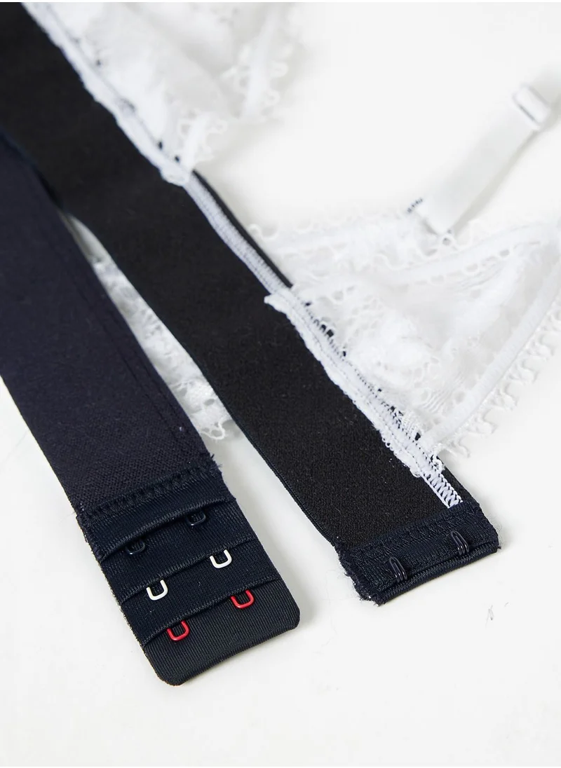 تومي جينز Lace Unlined Triangle Bra