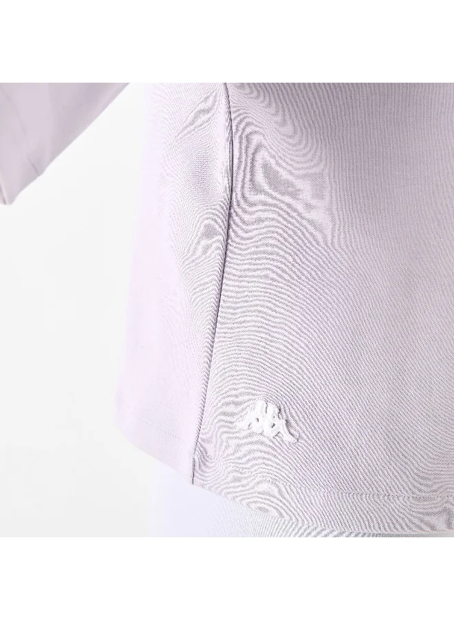 Kappa Kappa Logo Print T-shirt with Short Sleeves