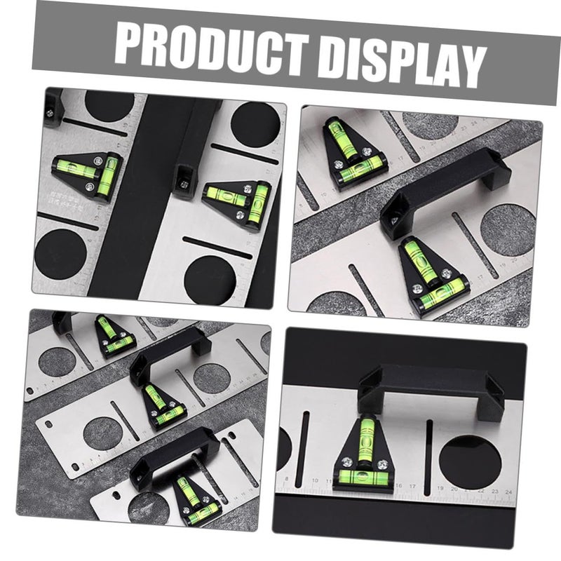 5Pcs Mini T Shape Bubble Levels With Mounting Holes For Vertical Horizontal Measurement - Image 5