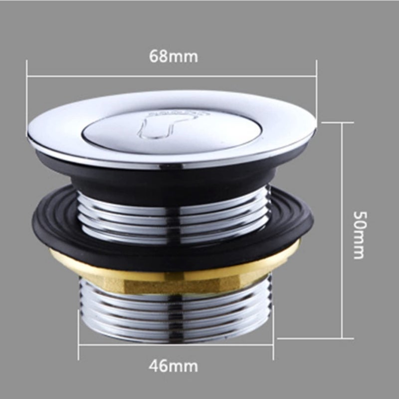 Zap Bath Tub Pop Up With Screw Set1 Pc - Image 4
