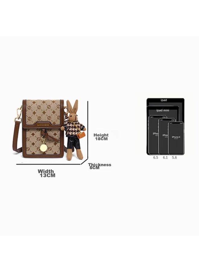 Viney Mini Crossbody Phone Bag, Women's Handbag, Stylish Luxury Shoulder Bag, Birthday Gift For Girlfriend, Qixi Festival And Valentine's Day Present - Image 2