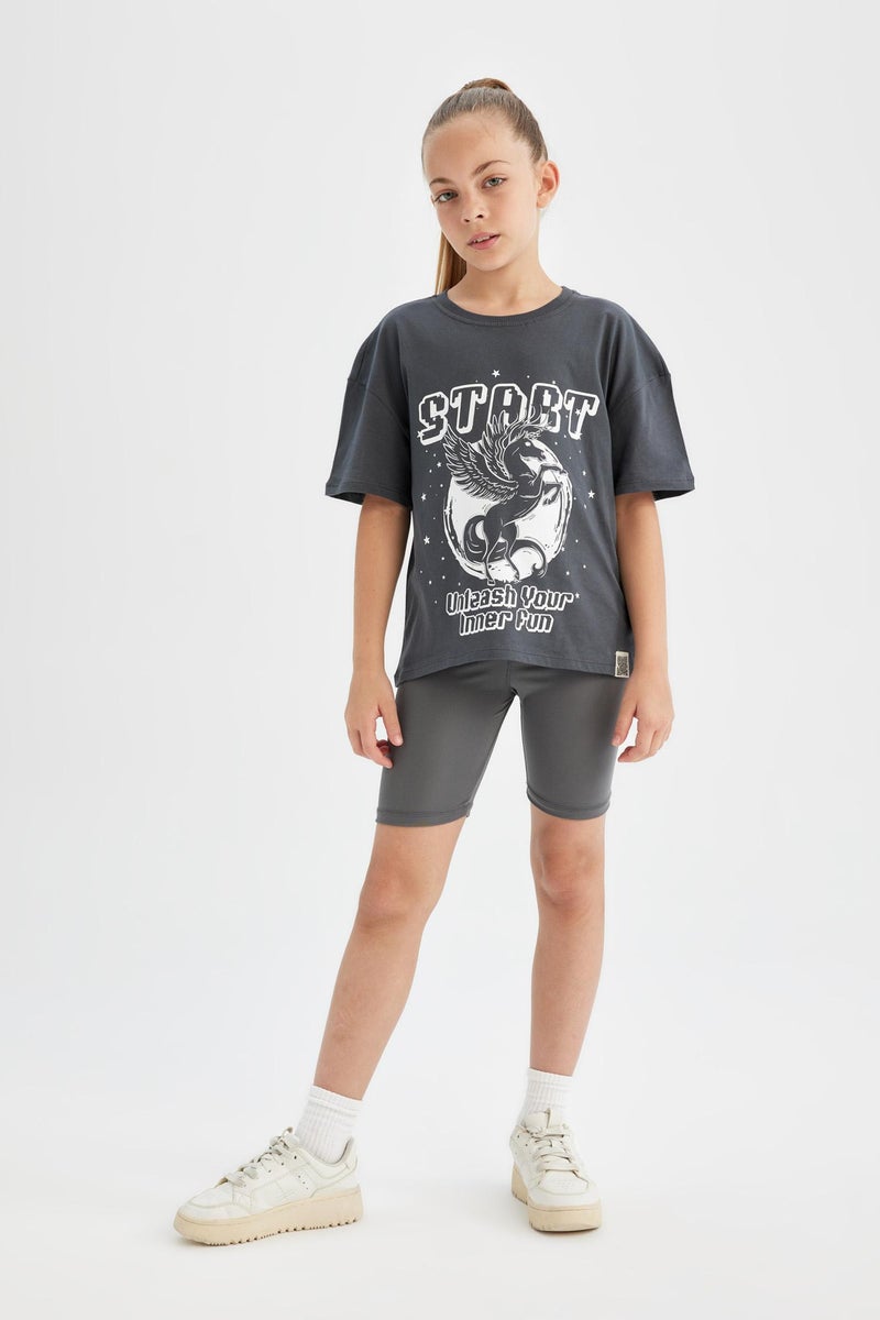 DeFacto Girl Biker Short Leggings - Image 2