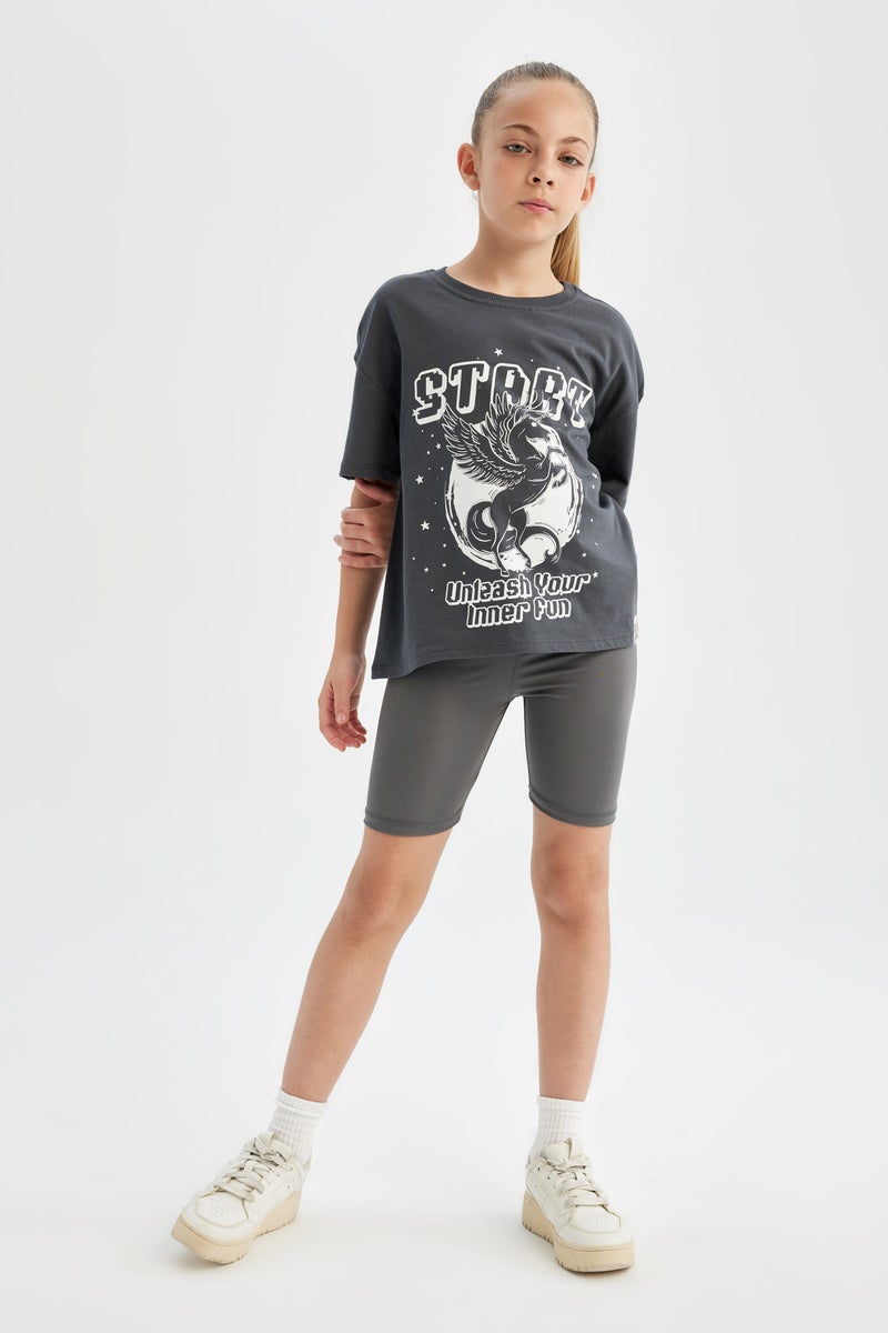 DeFacto Girl Biker Short Leggings - Image 1