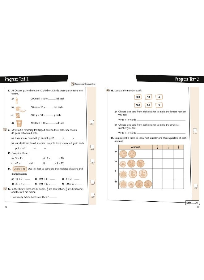 null - Year 3 Maths Targeted Practice Workbook: Ideal For Use At Home - Image 1
