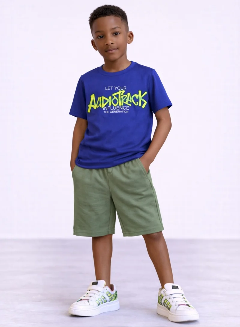 Victor And Jane  Boys’ Multipack – Graphic T-Shirts & Shorts Set (4 Pack) for Men | Best Price UAE