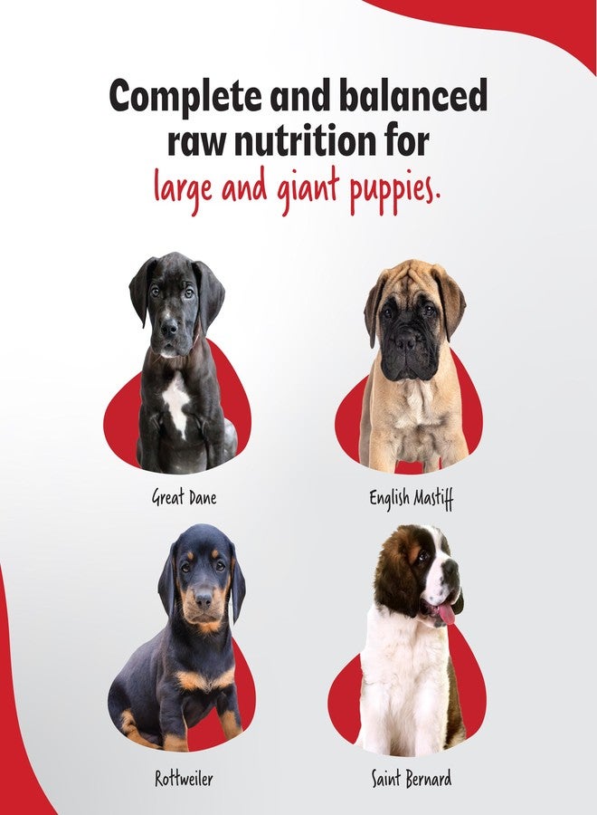 RIGHT4PAWS Dry Dog Food - Ultimate Diet - Large & Giant Breed Diet for Puppy with High Nutrition 85.5% Quality Animal Source Biologically Appropriate Reduced Stool, 2kg - Image 2