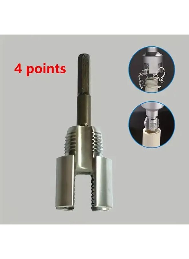 1 2 Inch PVC Pipe Threading Kit Electric Drill Compatible Re Threading Tool - Image 1