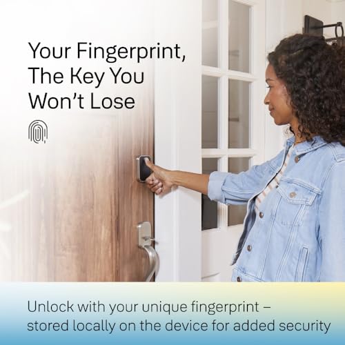 Yale Security Yale Assure Lock 2 Touch Deadbolt, Oil Rubbed Bronze Smart Keyless Entry Door Lock with Wi-Fi Connected Touch Keypad and Fingerprint Scanner, YRD450-F-WF1-0BP - Image 5