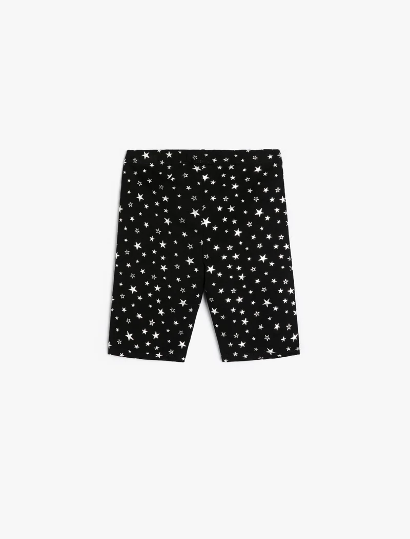 كوتون Koton | Printed Elastic Waist Capris