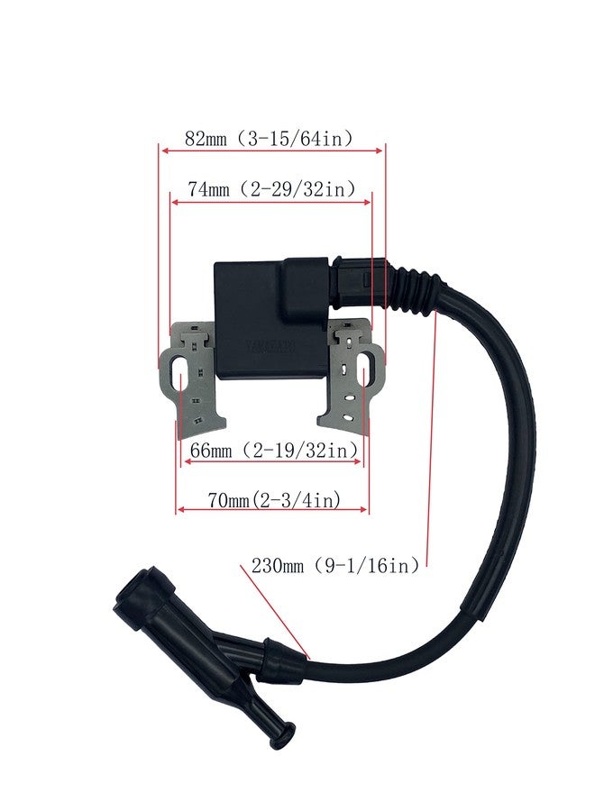 YAMAKATO 30500-Z5T-003 Four Prong Lgnition Coil Module w/ 4 pin Connector for Honda GX340 GX390 GX240 GX270 OEM 30500Z5T003 - Image 3