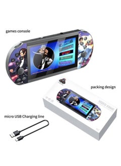 M7 Linux 4.3inch HD Retro Handheld Video Game Console Portable Pocket Video Game Player Support PS1/PSP/N64 25 simulators 3D rocker