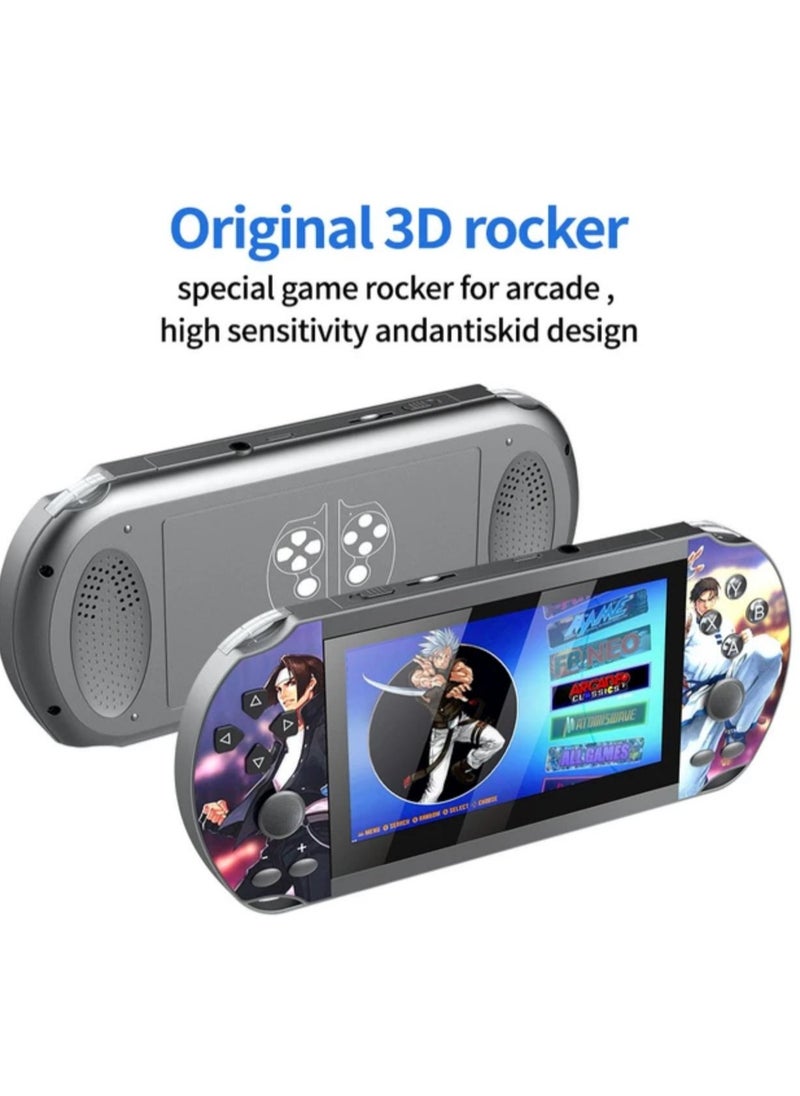 Generic - M7 Linux 4.3inch HD Retro Handheld Video Game Console Portable Pocket Video Game Player Support PS1/PSP/N64 25 simulators 3D rocker - Image 1
