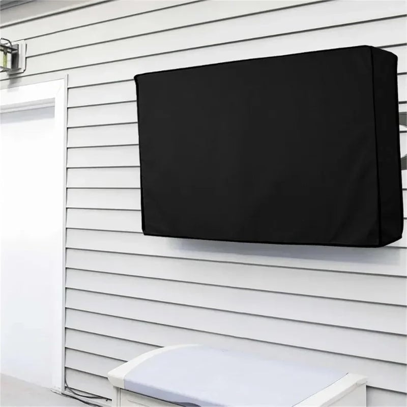 Outdoor Television Cover Outdoor Weatherproof TV Cover 32" 40" 46" 50" Protect TV Screen for Garden Patio Black For Led, Lcd, Oled Tvs(40-42 inch) - Image 5