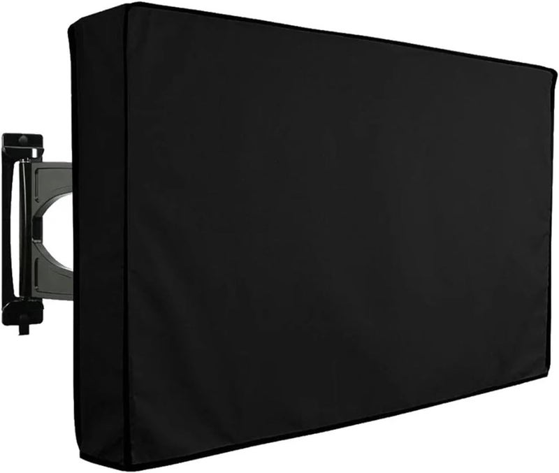 Outdoor Television Cover Outdoor Weatherproof TV Cover 32" 40" 46" 50" Protect TV Screen for Garden Patio Black For Led, Lcd, Oled Tvs(40-42 inch) - Image 1