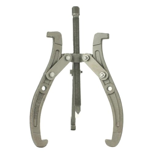 MANNIFEN 10" Gear Puller,3 Jaw Puller for Pulley Gear Bearing Flywheel Removal,2 Jaw / 3 Jaw Puller with Reversible Jaws, Bearing Puller Suitable for Automotive Repair and Industrial Maintenance (10in) - Image 1