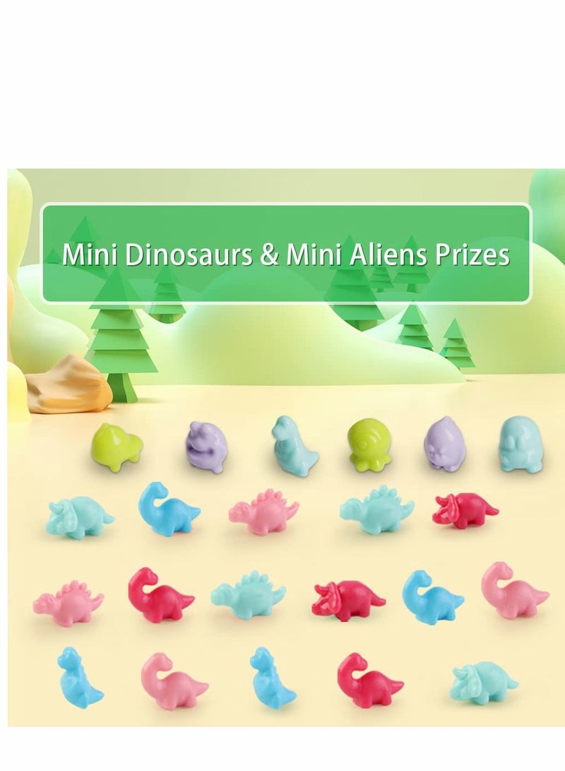 SYOSI Mini Claw Machine Toys for Kids & Adults with Mini Dinosaur Figures Claw Machine Prizes, Mini Stuff Things That Actually Work, Mini Arcade Game Miniature Novelty Toys for 3+ Year Old Boys & Girls  - Image 3