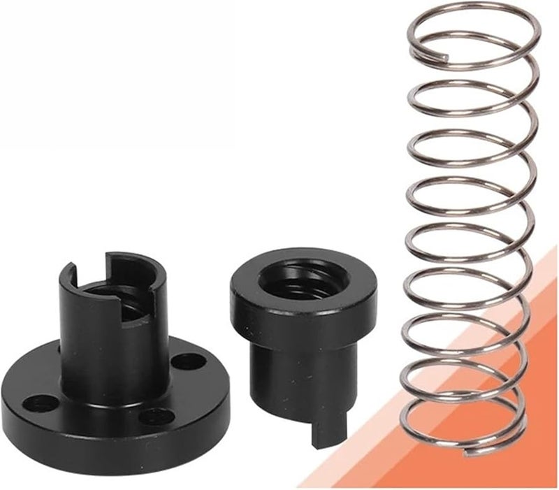 T8 صامولة مقاومة للارتجاع للطابعة ثلاثية الأبعاد والتحكم الرقمي بخطوة 2 ملم وقيادة 4 ملم لإزالة الفجوة الزنبركية - Image 3