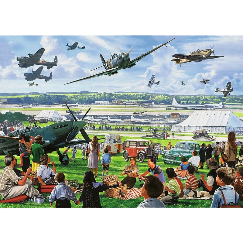 Trefl - Tea Time: Air Show Premium Puzzle 1000 Pieces - 10846 - Image 2